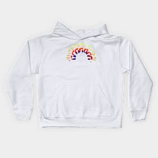 Hand Rainbow Kids Hoodie